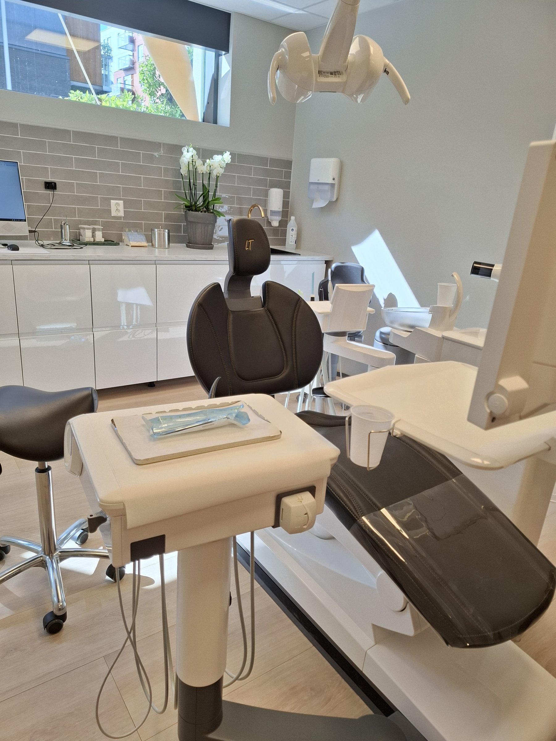 Moderne behandlingsrom hos Løren Tannklinikk